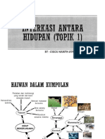 Interkasi Antara Hidupan (Topik 1)