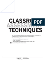 Classroom Assessment Techniques