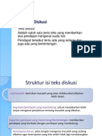 Definisi Teks Diskusi