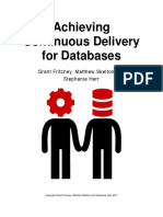 Achieving Continuous Delivery for Databases