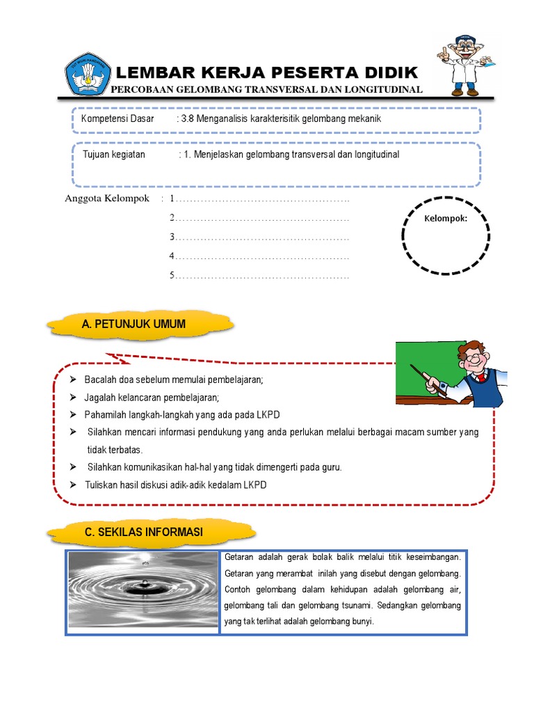 Lembar Kerja Peserta Didik 1 | PDF