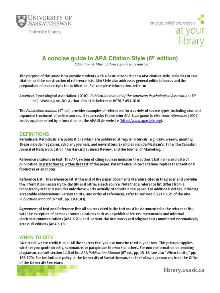 Apa23 Citation Apa Style