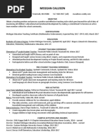meggan resume