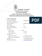 Silabo de Analisis Estructural 2