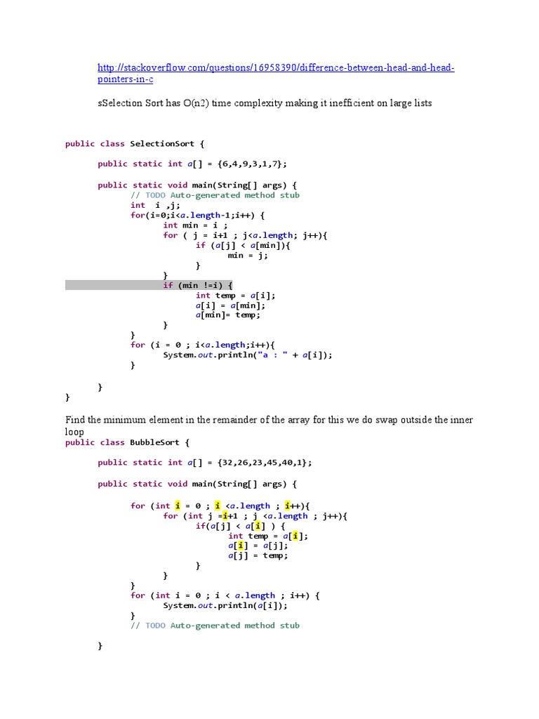 c - Error in compilation while trying to write a program on bubble sort  using pointers - Stack Overflow