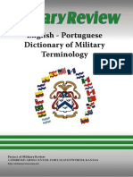 Dictionary - Portuguese English - Military Dictionary
