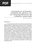 Capítulo 09 - Arquitetura Militante - Relações de Gênero RELET 27 - SE