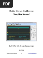 Digital Storage Oscilloscope (Simplified Version)