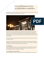 Conozca Los Problemas en Los Descuentos Judiciales A Sueldos