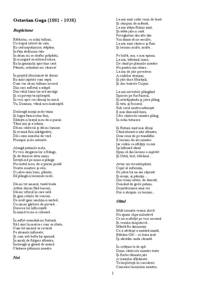 Octavian Goga Ion Pillat