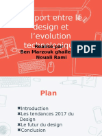 Rapport Entre Design Et Évolution Technologique