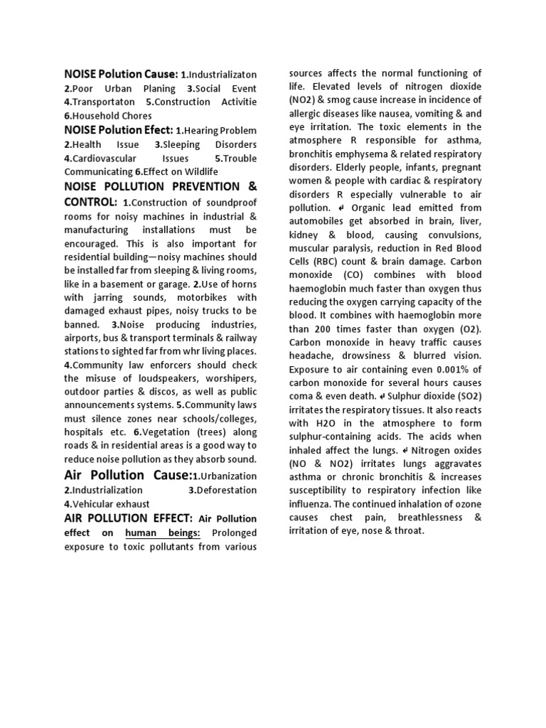 Environmental Notes PDF | PDF | Recycling | Reuse
