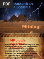 Trabalho de Filosofia - Mitologia Egípcia