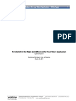 Selecting The Right Speed Reducer For Mixers PDF