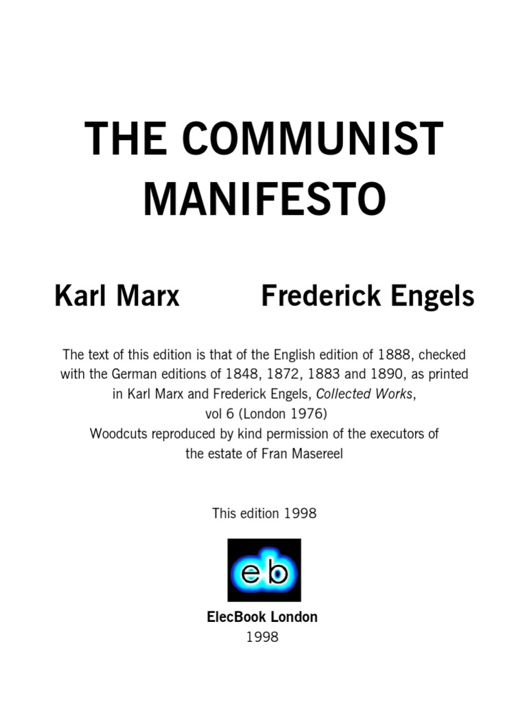 Help cant do my essay the decline of aristocracy in the communist manifesto