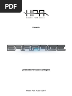 Barrage Manual