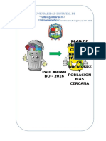 Plan de Insecticidas