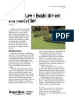 Lawn Establishment Extension Circular 1550