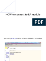 HOW To Connect To RF Module