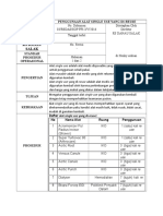 SPO Alat Single Use Yang Di Reuse