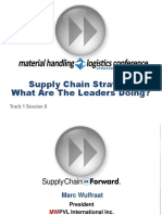 MWPVL International - Supply Chain Strategy - What Are the Leaders Doing