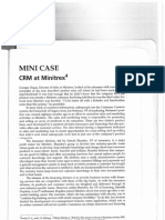 Case Study 2 - CRM at Minitrex Pp.265-267
