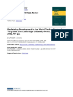 Reclaiming Development in The WTO