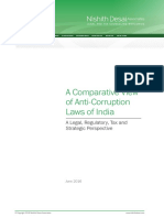 A Comparative View of Anti-Corruption Laws of India