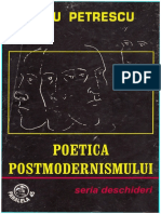 Poetica Posmodernismului Liviu Petrescu PDF