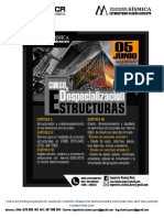 02° Temario Del Curso de Especialización en Estructuras ETABS2016-SAFE2016-SAP2000-Junio 2017