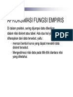 6 Aproksimasi Fungsi Empiris PDF