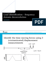 Practical 6 Load ID frequency domain deconvolution