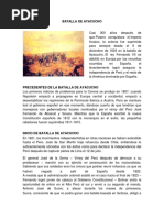 Batalla de Ayacucho