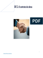 Tema 5. El Contrato de Obra PDF