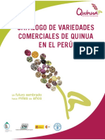 Catálogo de Variedades Comerciales de Quinua en El Perú PDF