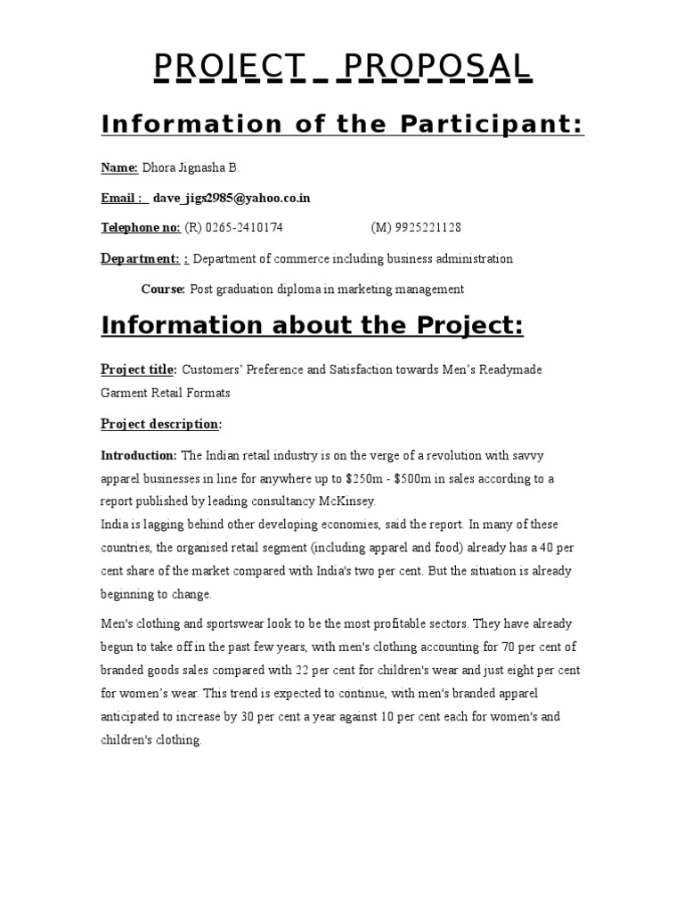 what is project methodology in project proposal