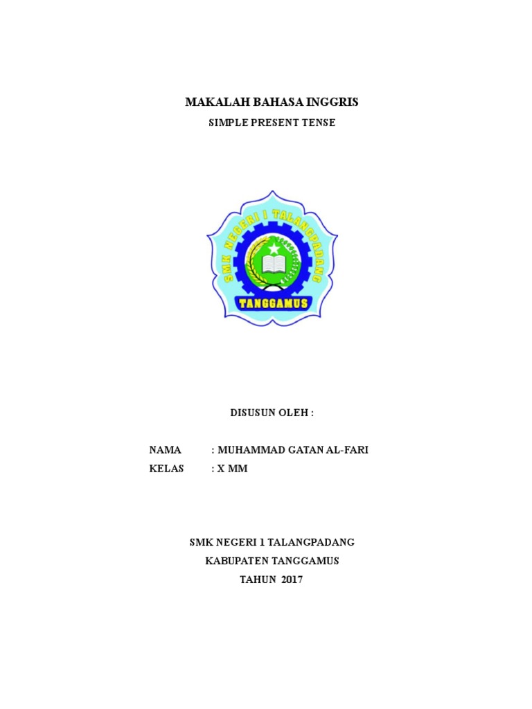 Mklh Smiple Presen Tense