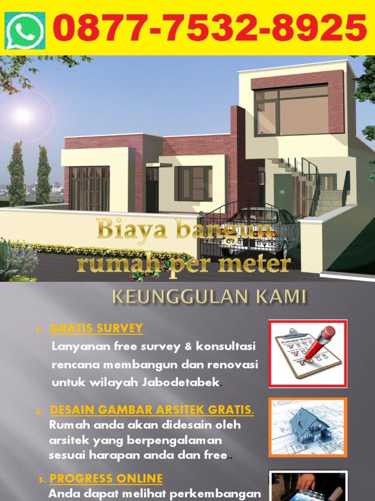 Biaya Bangun Rumah Per Meter PDF
