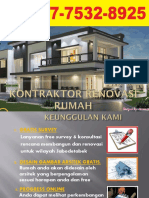 Kontraktor Renovasi Rumah 