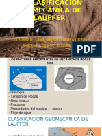 La Clasificación Geomecánica de Lauffer