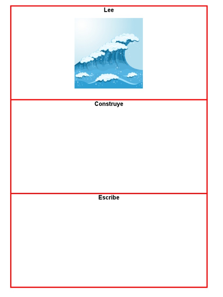 Lee Construye Escribe | PDF