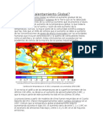 Qué Es El Calentamiento Global