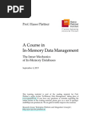 A Course in In-Memory Data Management: Prof. Hasso Plattner