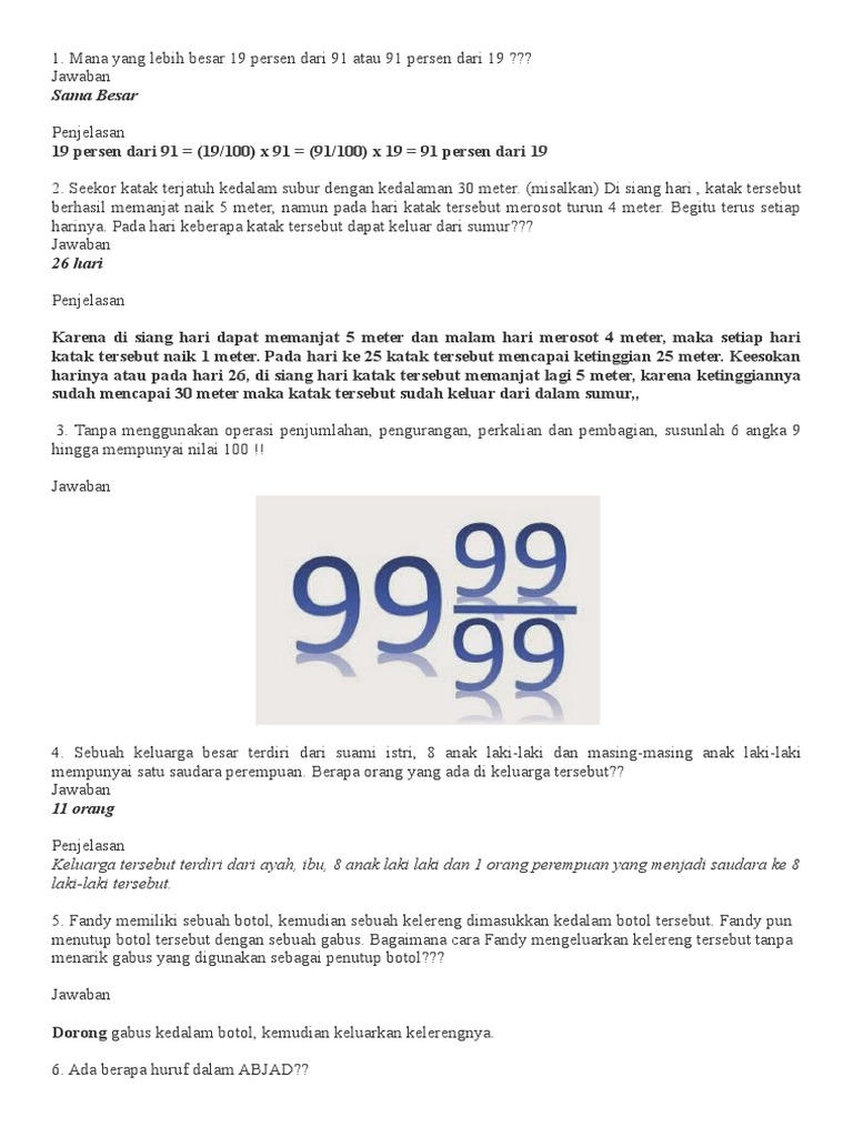 Teka Teki Logika PDF