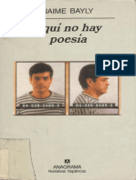 Bayly Jaime Aqui No Hay Poesia PDF