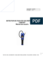 Detector de Fuga de Gas Refrigerante