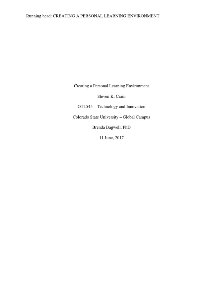 Personal Learning Environment Tools Guide | PDF | Simulation | Learning