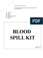 How To Make Blood Spill Kit