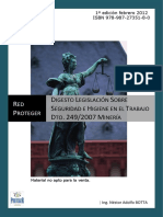 05 Legislacion Seguridad Higiene Trabajo Dto249 2007 Feb2012