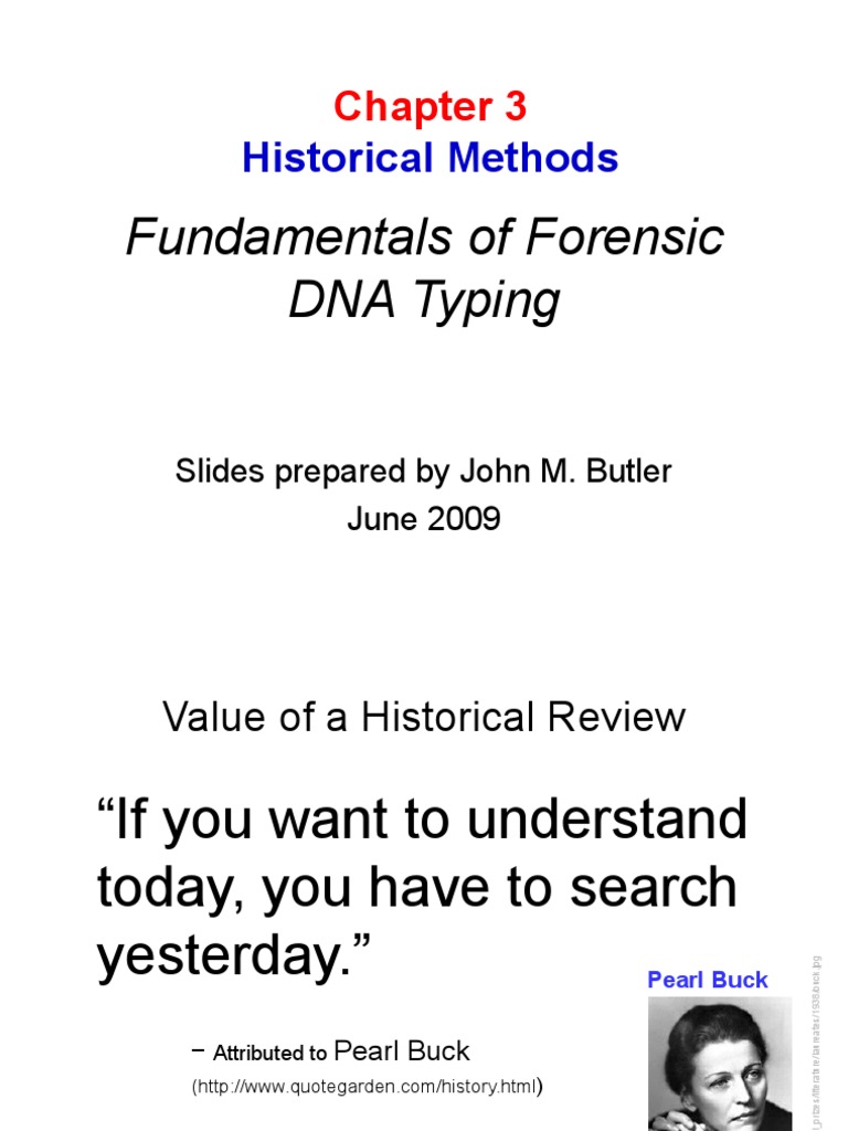 Fundamentals of Forensic DNA Typing | PDF | Dna Profiling | Microsatellite